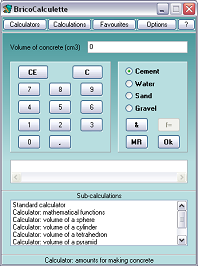 BricoCalculette screenshot