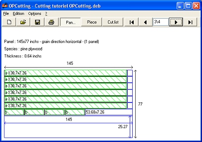 OPCutting the panel cutting software