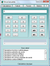 calculatrice standard