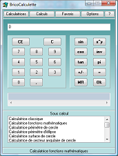 calculatrice fonctions mathmatiques