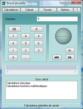 calculatrice primtre de cercle