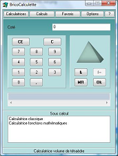 calculatrices volume de pyramide