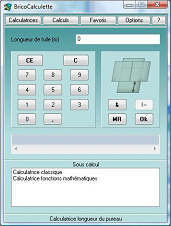 calculatrice longueur du pureau