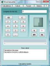 calculatrice linaire de lambris