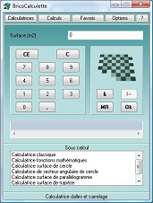 Calculatrice quantit de colle carrelage