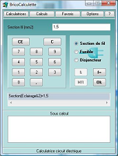 Calculatrice circuit lectrique