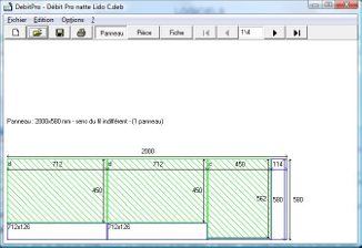 DebitPro optimisation de découpe