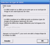 Vitrage-Pro création d'un nouveau plan de découpe